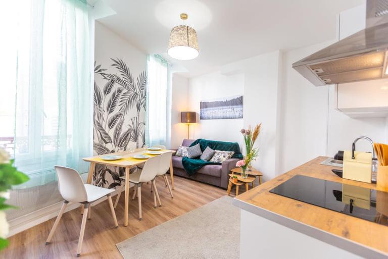 Bel Appartement Type T3 Climatise Marseille Bagian luar foto