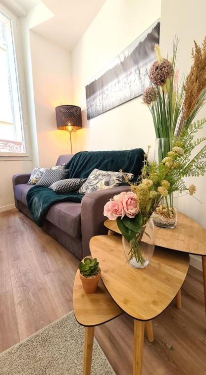 Bel Appartement Type T3 Climatise Marseille Bagian luar foto